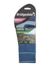 Load image into Gallery viewer, Bridgedale Hike Midweight Performance (Women&#39;s) Blue Sky
