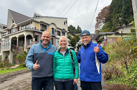 Client experience on the Kumano Kodo trail